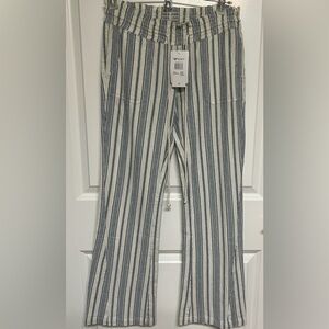 NWT Roxy Women's Oceanside Yarn Dye Pant XS